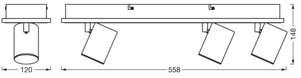 Ledvance - LED Spotlámpa DECOR MARS LED/41W/230V
