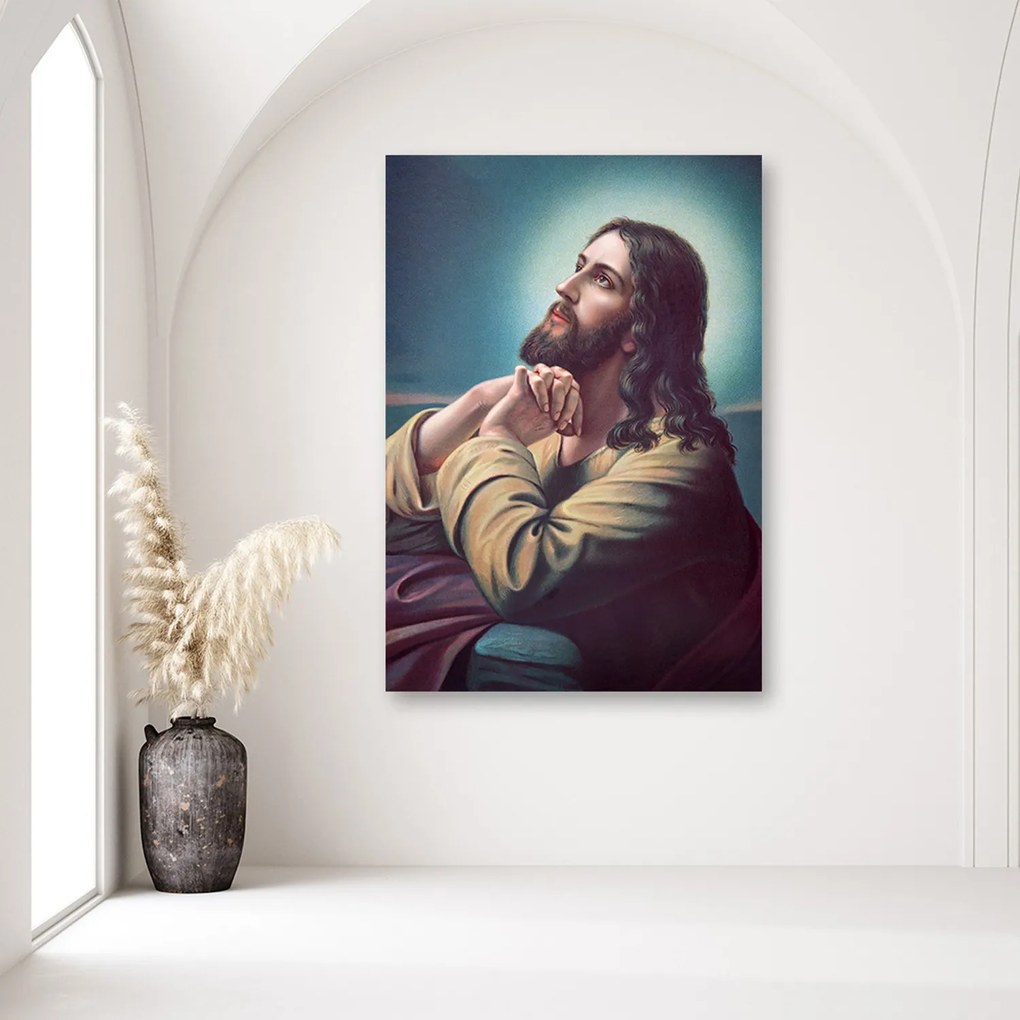 Gario Vászonkép Jézus imádkozik Méret: 70 x 100 cm