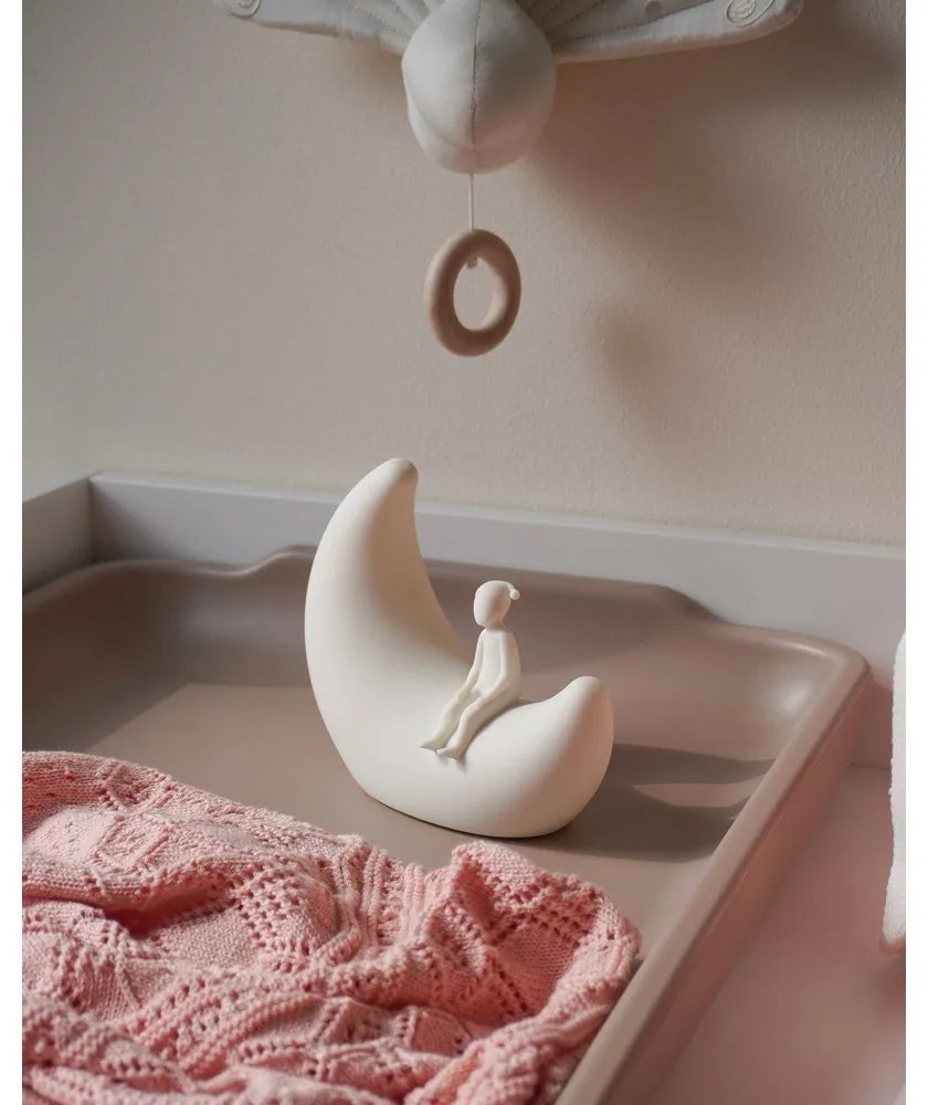 Törtrózsaszín bio pamut kötött gyerek takaró 80x100 cm Sorbet – Cam Cam Copenhagen