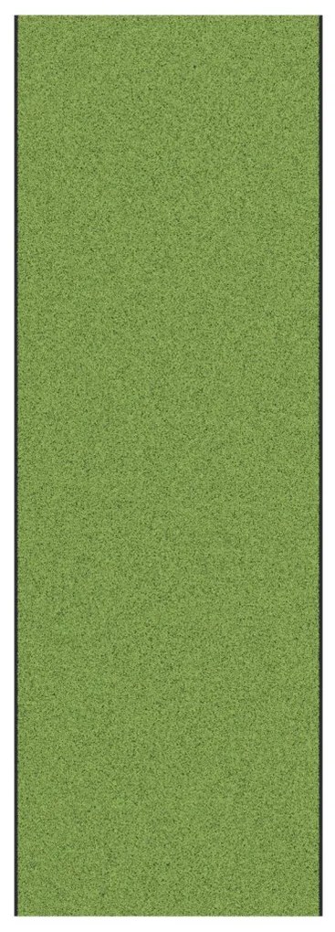 Ajtószőnyeg Zöld és Fekete 120 x 350 cm Poliamid és PVC