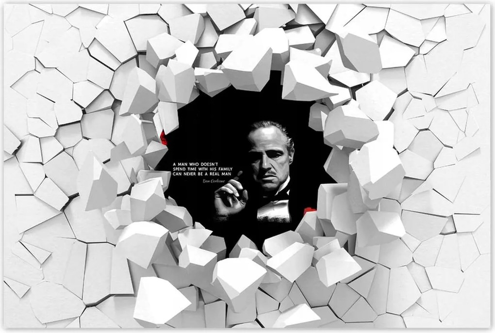 Poszterek 90x60 Keresztapa Idézet