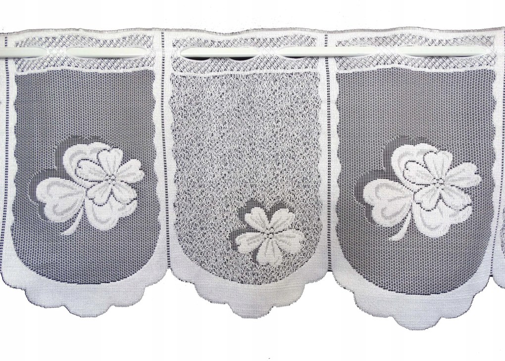 Mg Irigység Panel jacquard fehér 4105 30cm 300x30cm kész M