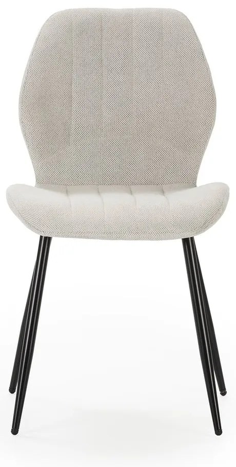 Krémszínű étkezőszék szett 4 db-os Milu – Marckeric