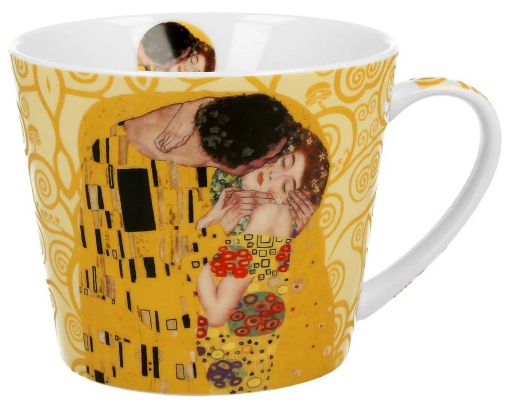 Gustav Klimt porcelán nagy bögre díszdobozban 610 ml