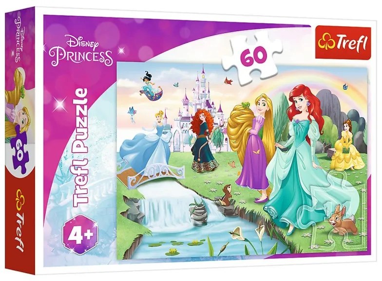 Gyerek puzzle - Disney princess IV. - 60 db