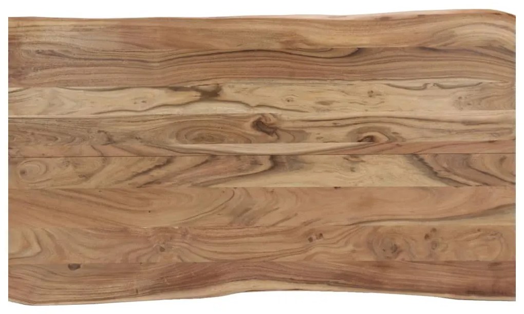 Tömör akácfa étkezőasztal 140 x 80 x 76 cm