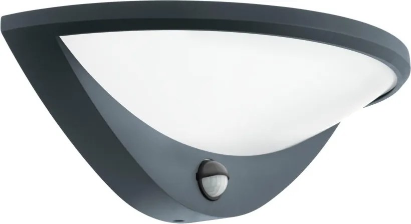 EGLO 97312 BELCREDA Fali Lámpa Mozgásérzékelővel Antracit, Fehér LED IP44