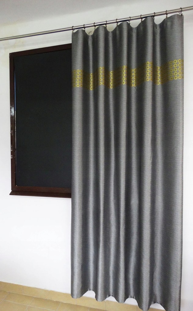 Mg Függöny Hamutartó Arany 180x180 szalaggal lengyel