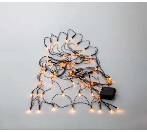 LED fényfüzér háló , kültéri , 80LED , 150x80 cm , meleg fehér , EGLO