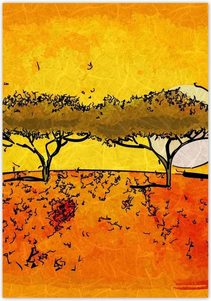 Poszterek 70x100 Lenyugvó nap