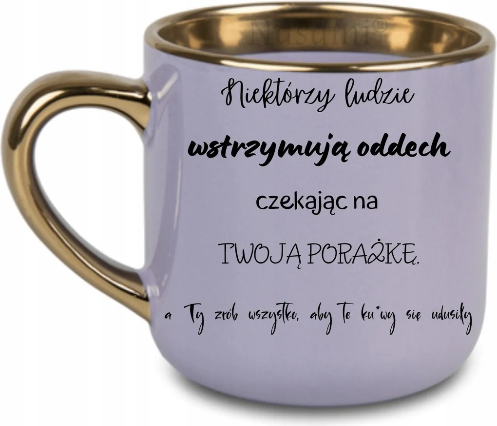 Elegáns bögre Vannak, akik visszatartják a lélegzetüket.. 400 Lila