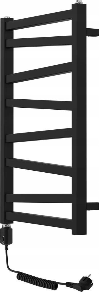 Arceno Elektromos Fürdőszobai Radiátor CYL300WCZM 300W 750 x 500 Matt Fekete