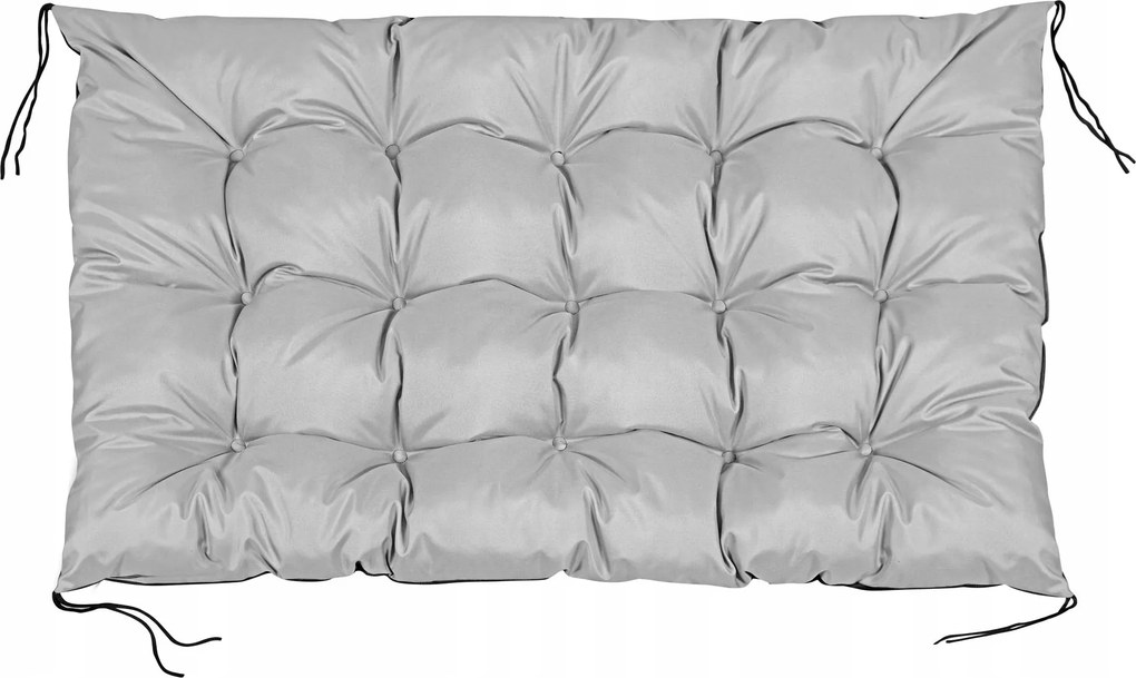 Kerti párna 120x80 cm raklap padhoz hinta vízálló világosszürke