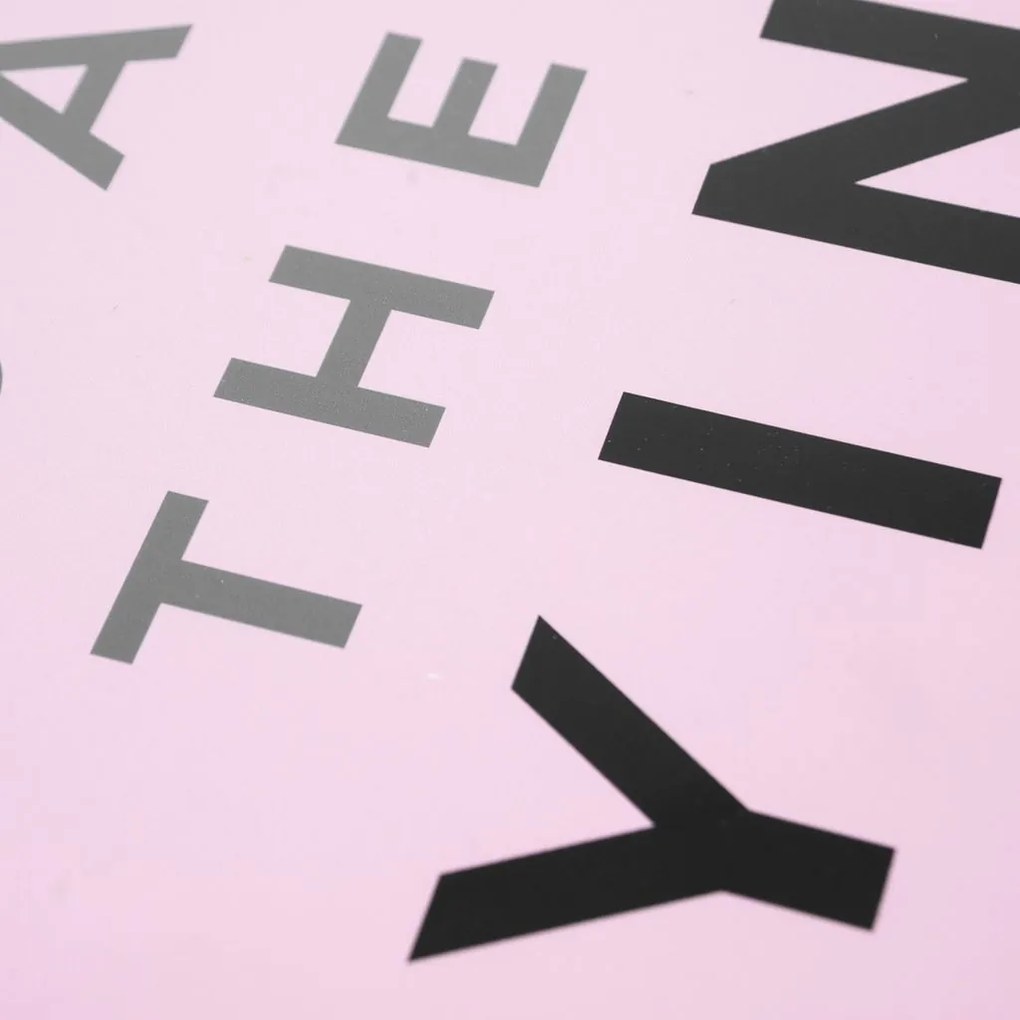 Poszter szett, jin jang, keret nélkül, 40x50 cm, rózsaszín - TOI ET MOI