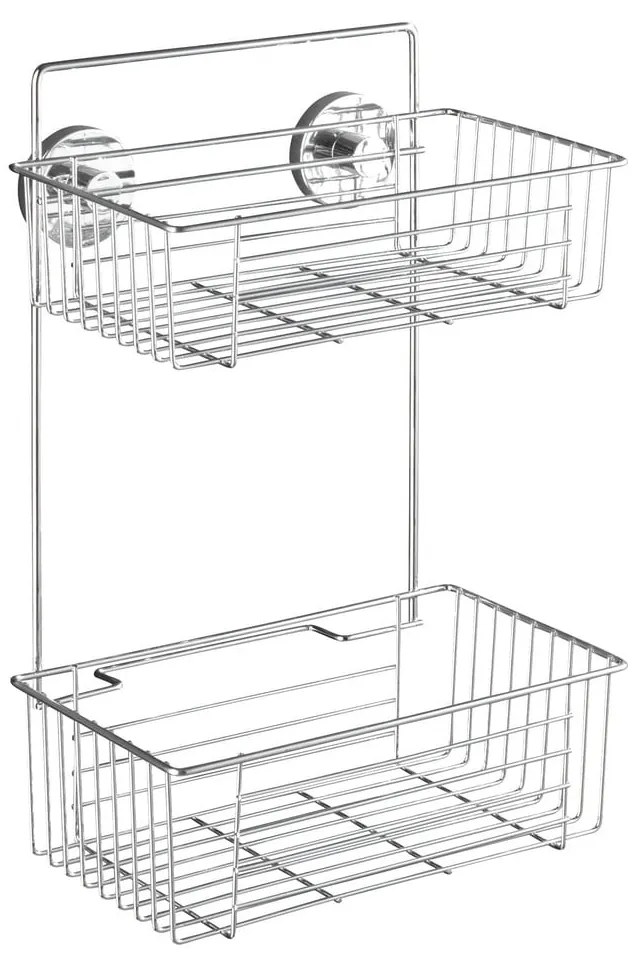 Vacuum-Loc Bari kétszintes öntapadós polc, max. 33 kg - Wenko
