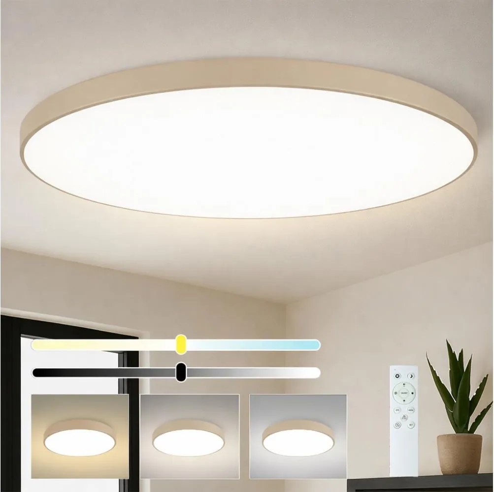 BRILAGI-LED Dimmelhető világítótest POOL SMART LED/180W/230V 120 cm bézs Wi-Fi Tuya+távvezérlő
