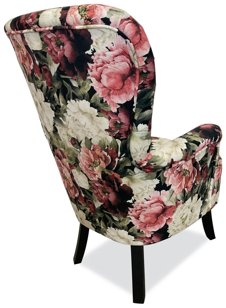 Füles fotel Florta (virág minta). 1067327