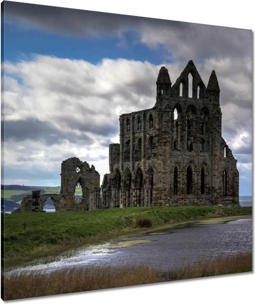 Vászonkép 80x80 Kastély