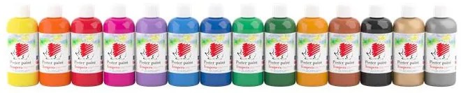 Tempera, 500 ml, ICO Süni, világoszöld (TICSUTVZ)