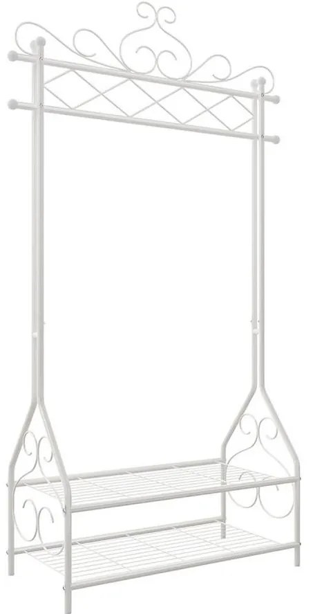 LINEA álló ruhafogas, fehér