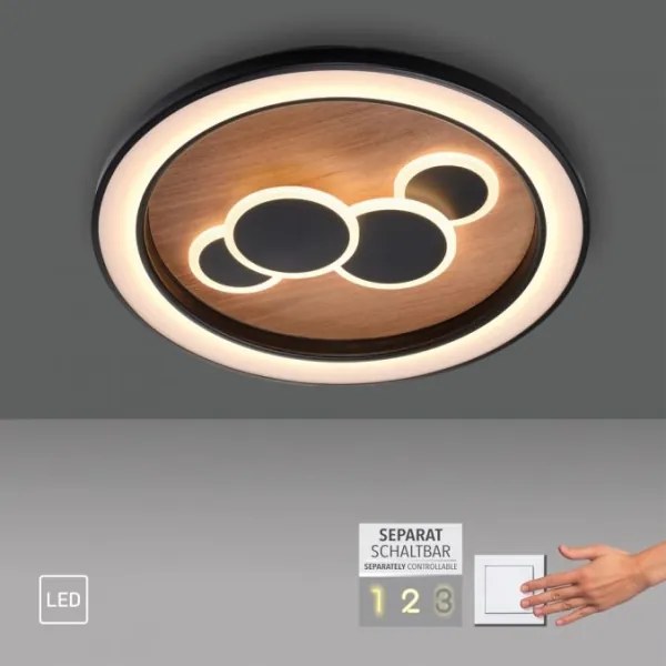 Paul Neuhaus 6284-79 - LED Mennyezeti lámpa ELIZA LED/55,5W/230V átm. 60 cm tölgy