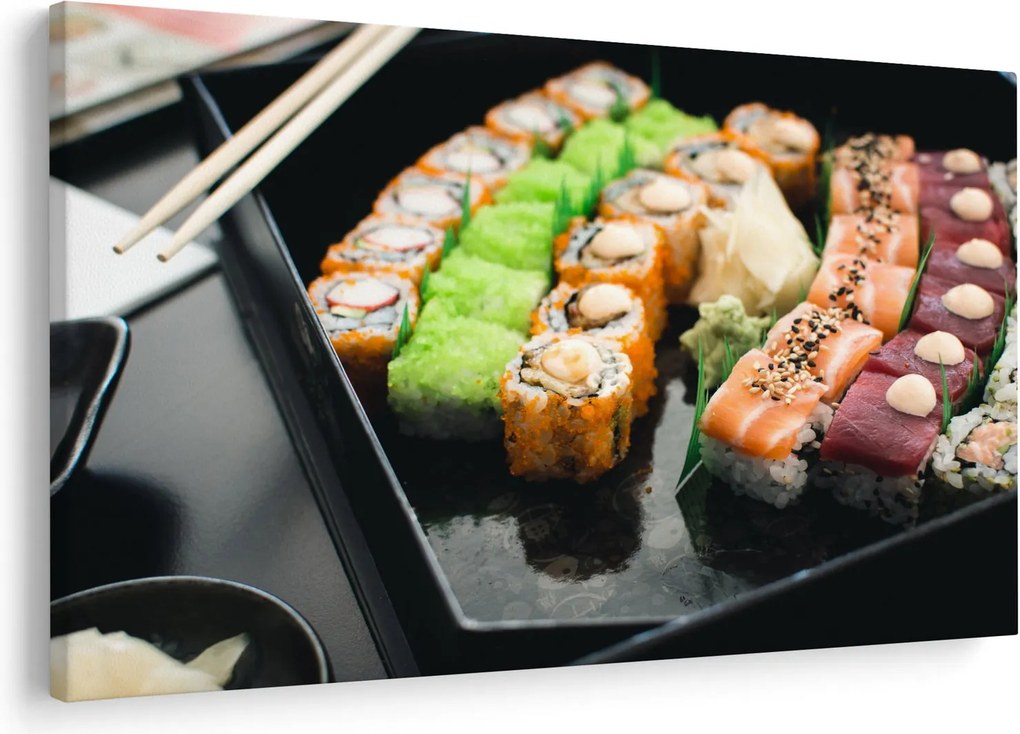 Kép - Sushi (90x60 cm)