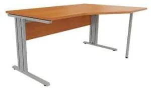 Classic line ergo irodai asztal, 160 x 110 x 75 cm, jobbos kivitel