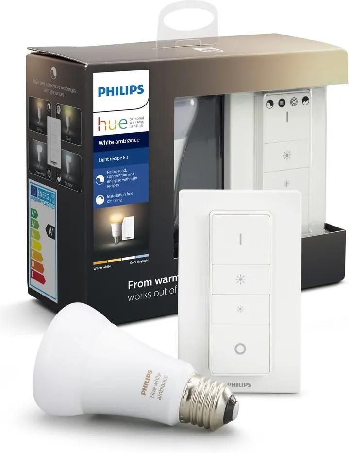 Philips LED Dimmelhető izzó Philips Hue WHITE AMBIANCE 1xE27/8,5W/230V 2200-6500K P3093