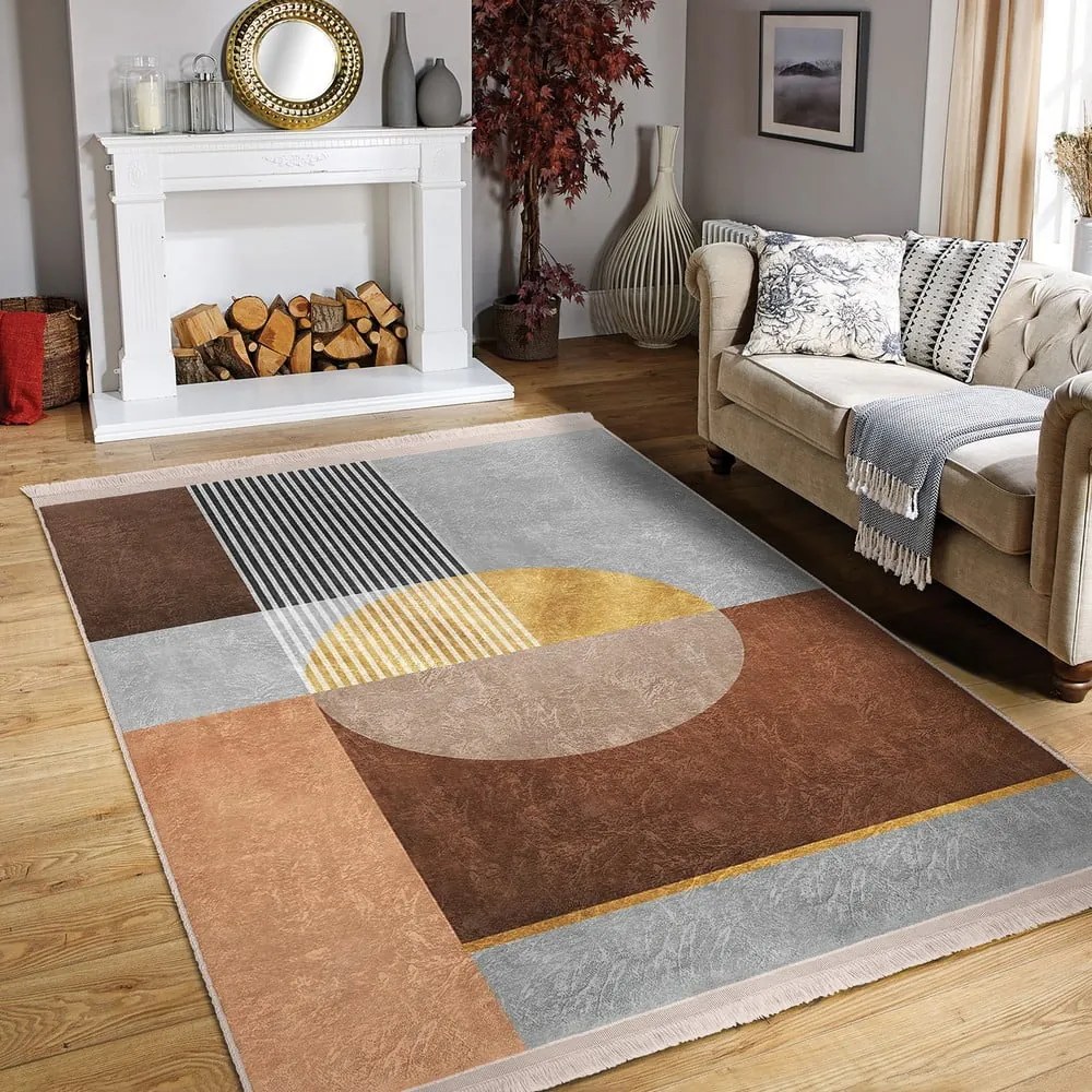 Szürke-barna szőnyeg 160x230 cm – Mila Home