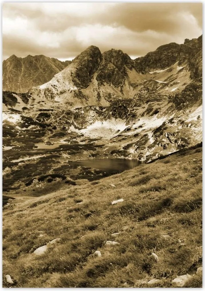 Poszterek 70x100 Tátra Lengyel hegyek Kilátás