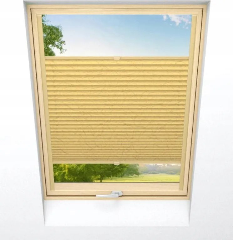 Tetőtéri roló pliszírozott 70 x 100cm Különböző színek