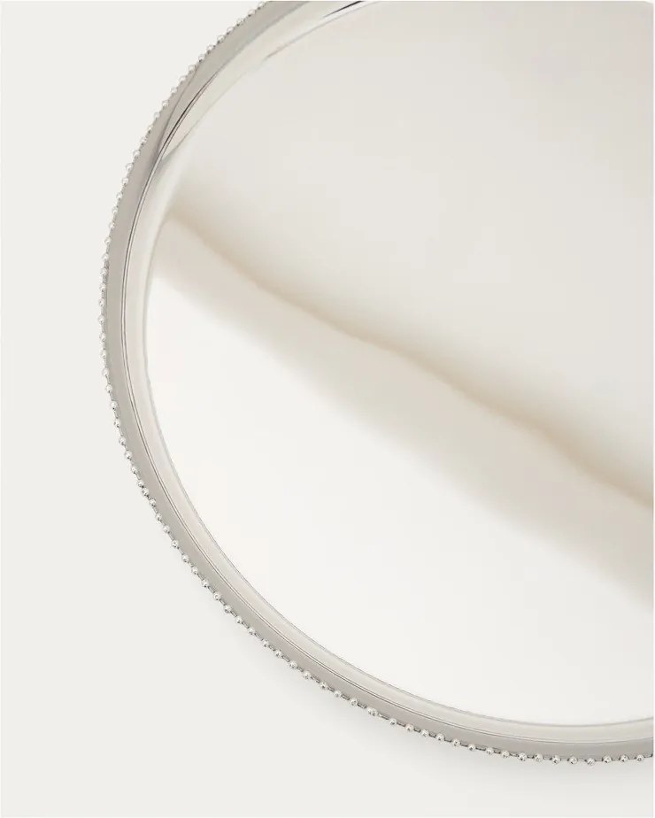 Rozsdamentes acél szervírozó tálca ø 35,5 cm Nirela – Kave Home