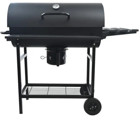 Faszenes grill, fekete