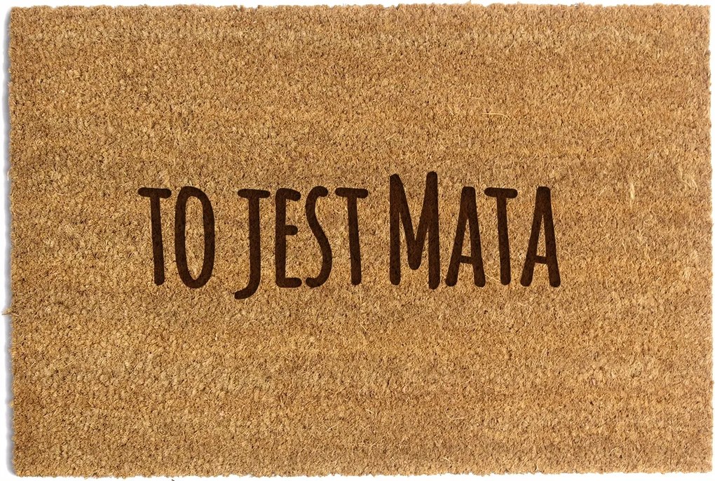 Lábtörlő Ajtó Alá ''Ez a szőnyeg'' 40x60cm