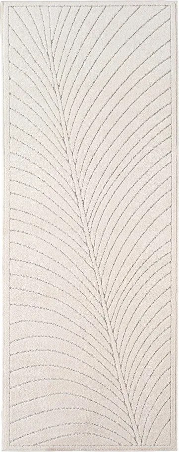 Krémszínű kültéri-beltéri futószőnyeg 80x250 cm Nova 1204 – Ayyildiz Carpets