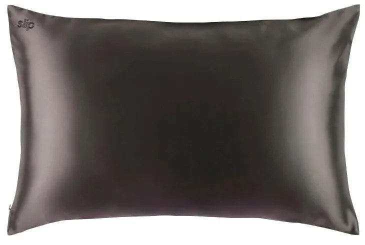 Selyem párnahuzat 51x76 cm Charcoal – slip