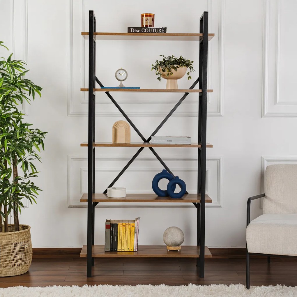 Elysian Walnut and Black polc