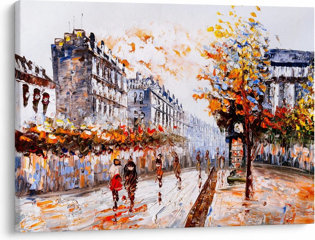 Kép - Városi élet (70x50 cm)