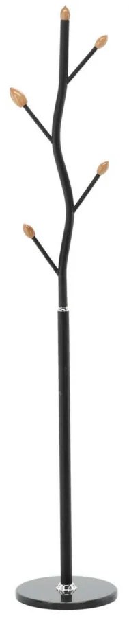 Aldotrade BUNGUND álló fogas 170 cm, fekete