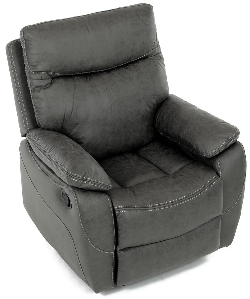 4092 GREY3 pozicionáló fotel vintage, szürke