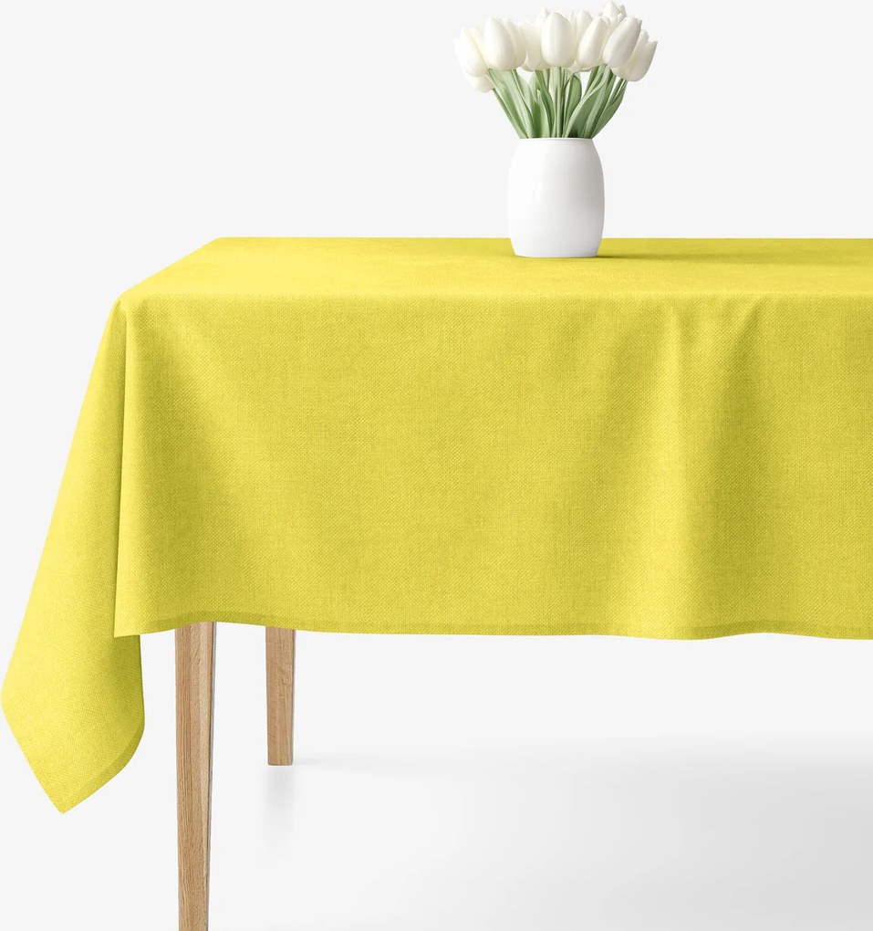 Goldea szögletes terítő malaga - lime színű 140 x 220 cm