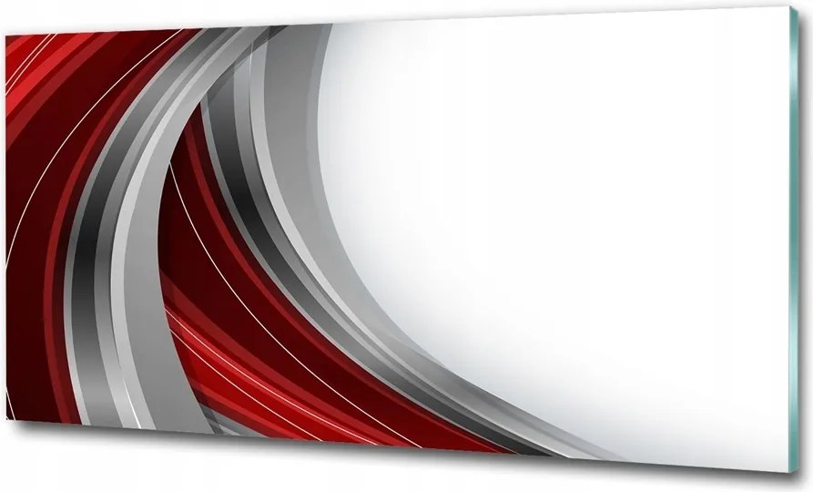 Fotó kép edzett üveg Hullámok háttér 100x70