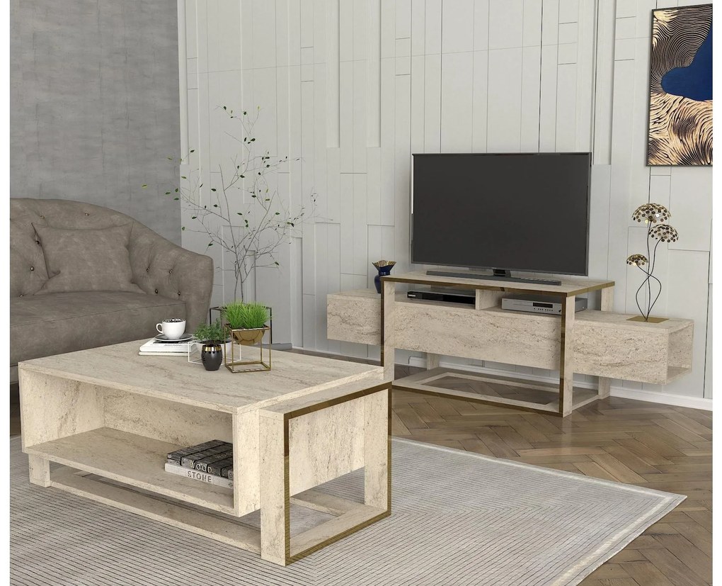 TV asztal/Szekrény Biano (travertin) . 1101426