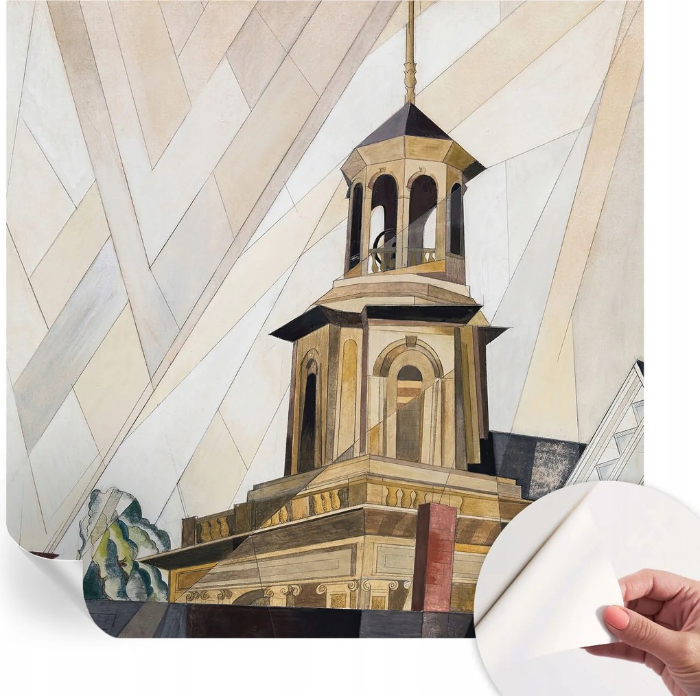 Fotótapéta Öntapadós Fali Falfestmény Építészeti torony 250x250 cm