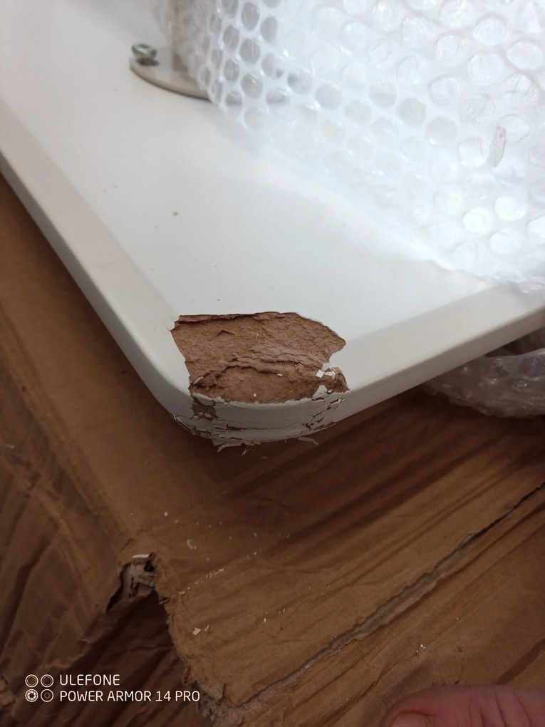 Akció Fehér étkezőasztal BERGEN 140x80 cm III. osztály