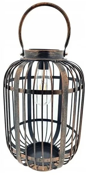 LED Napelemes lámpa LORETA 1xE27/1,2V 600 mAh IP44