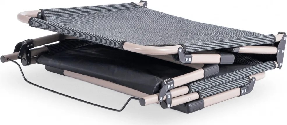 Kerti napozóágy szürke színben – SATURN