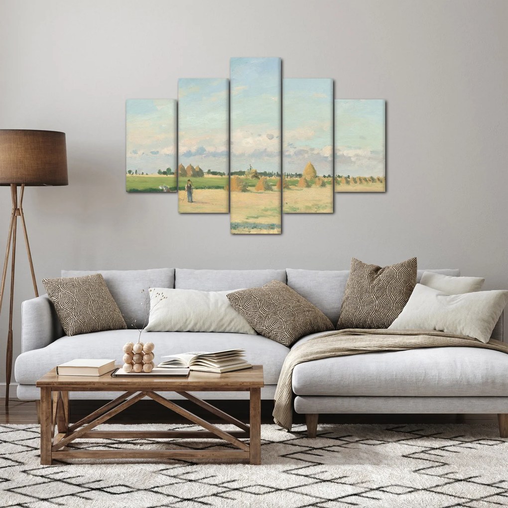 Kép - Camille Pissarro, Landscape, Ile de France, reprodukciók (150x105 cm)