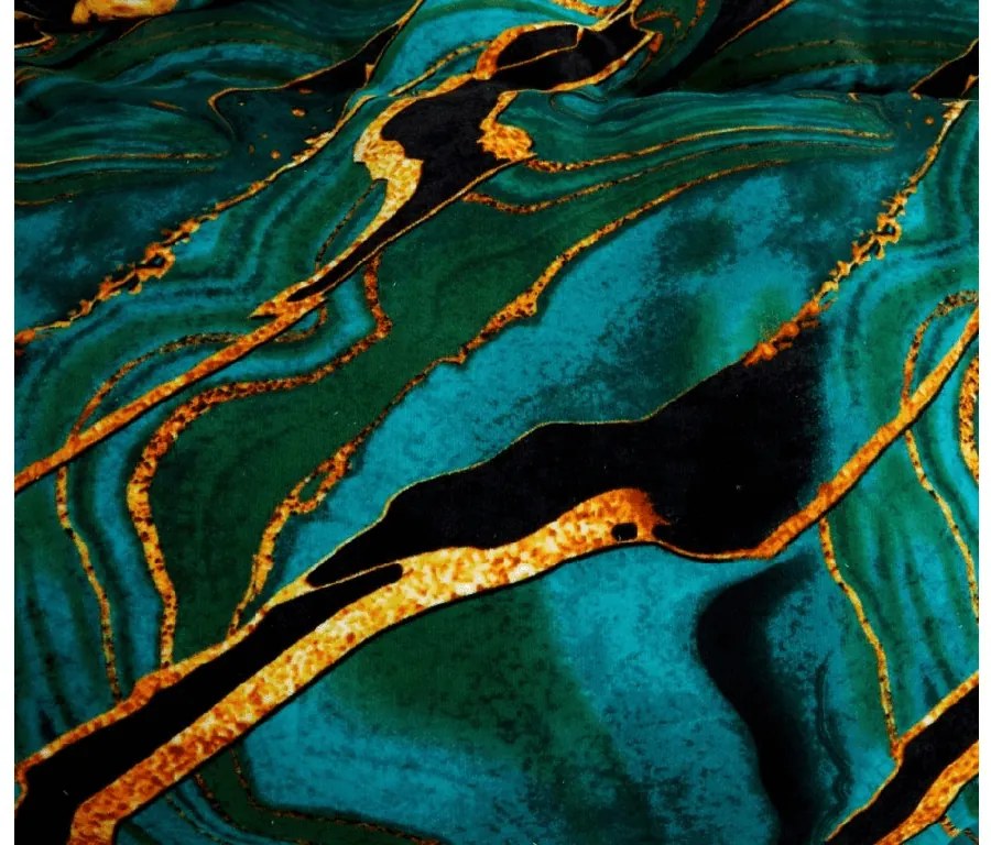 Mikroplüss ágyneműhuzat TARELI türkiz Ágyneműhuzat mérete: 70 x 80 cm | 140 x 200 cm