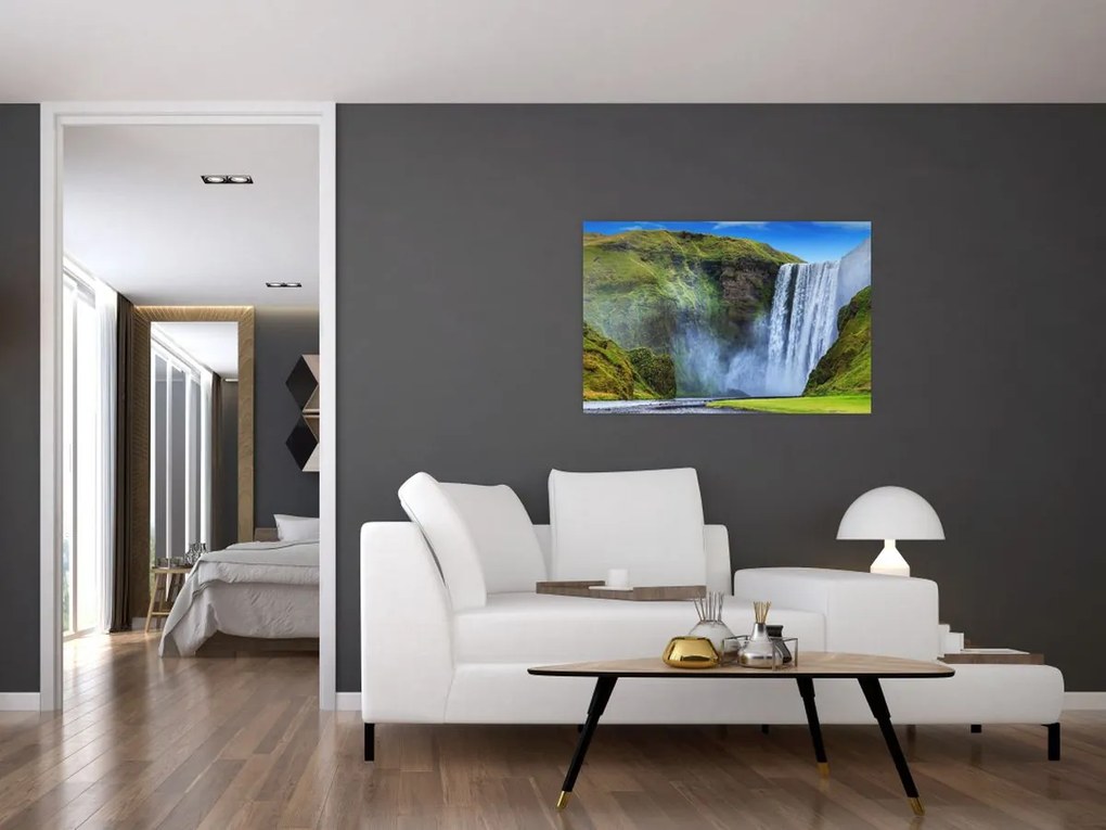 Kép - Seljalandsfoss vízesés (90x60 cm)